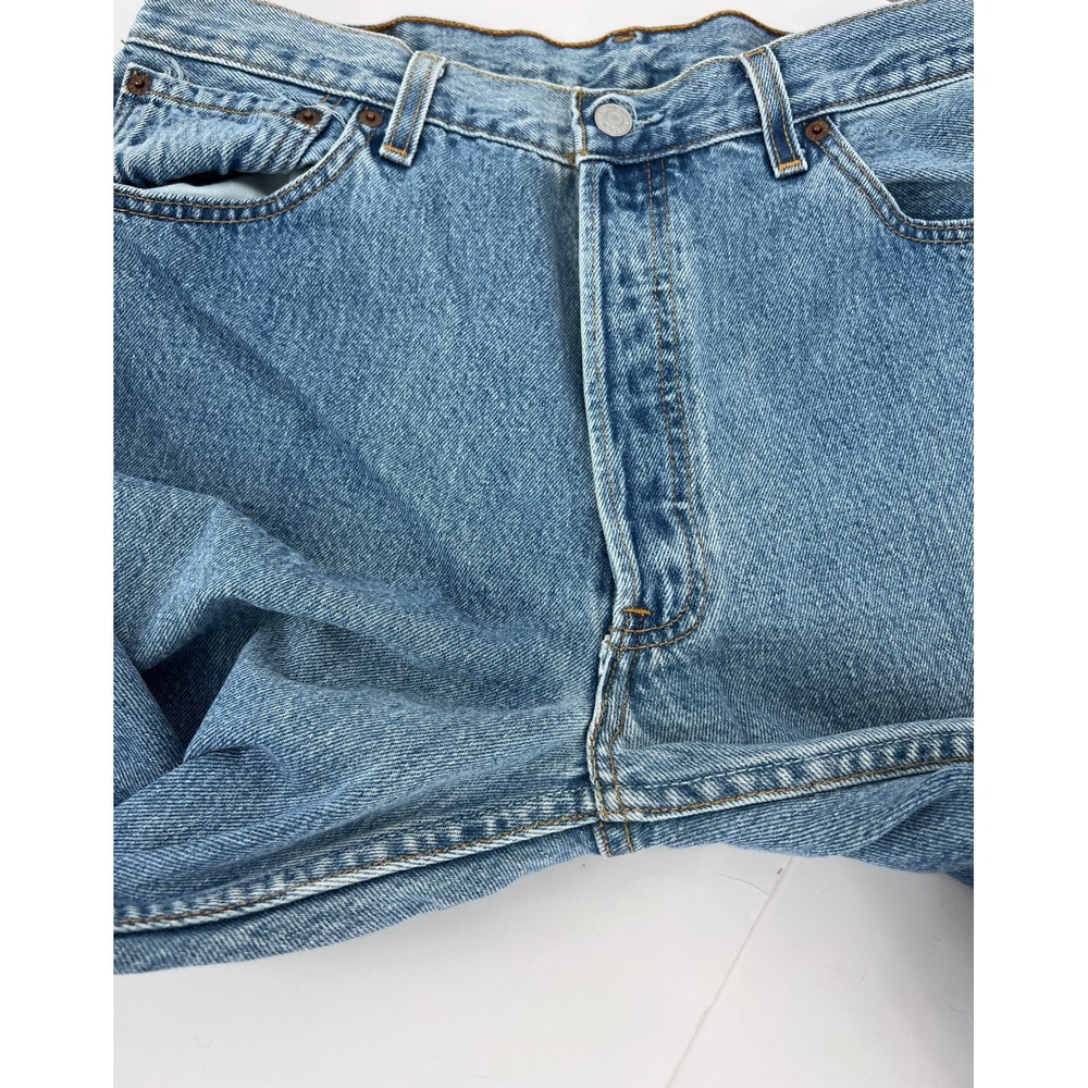 Vintage Levis 501 Mens Jeans Made in USA Button Fly Denim 36x34 (34x32) 80s‎ 90s - Picture 13 of 13